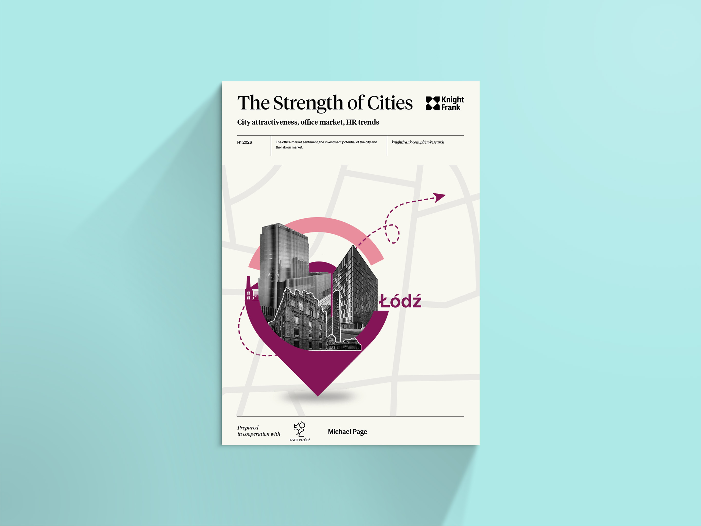 Image of Łódź city attractiveness and office market