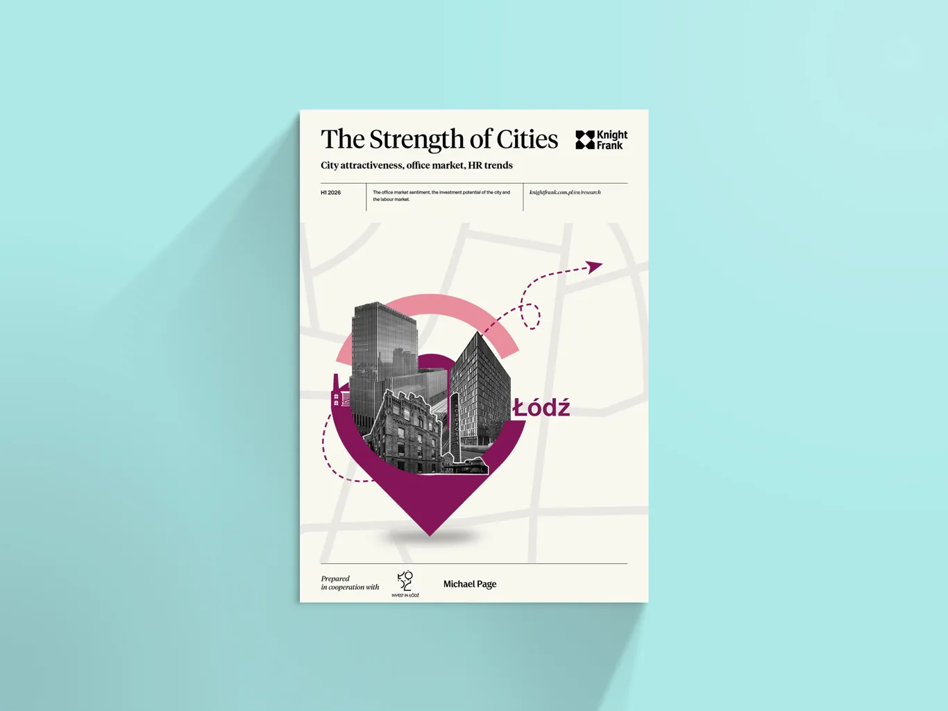 Image of Łódź city attractiveness and office market