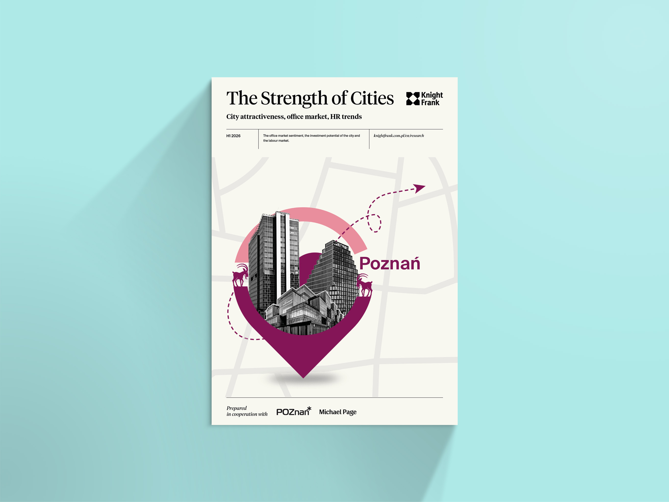 Image of Poznań city attractiveness and office market