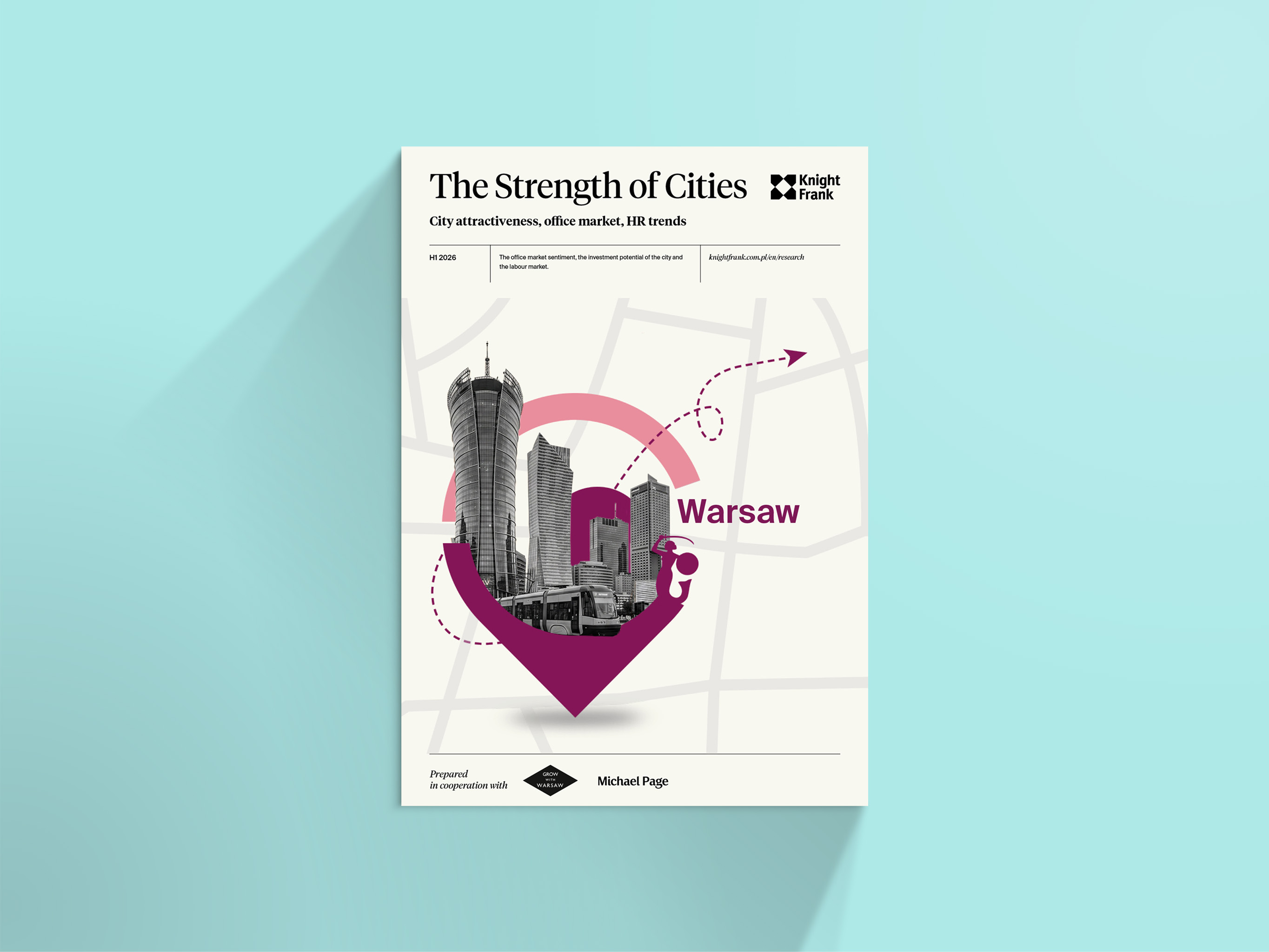 Image of Warsaw city attractiveness and office market