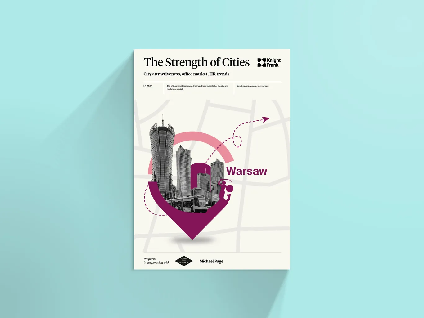 Image of Warsaw city attractiveness and office market