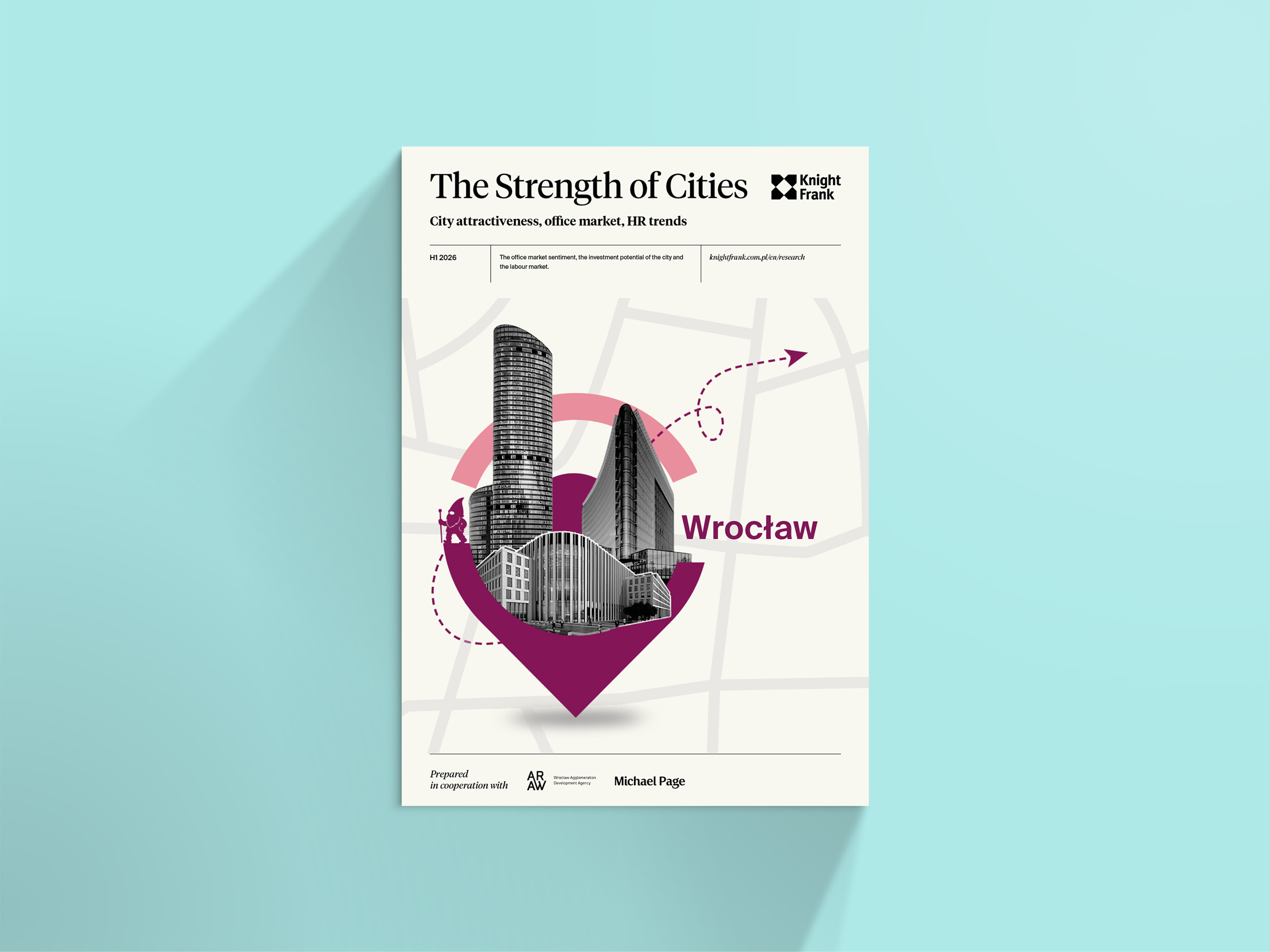 Image of Wrocław city attractiveness and office market